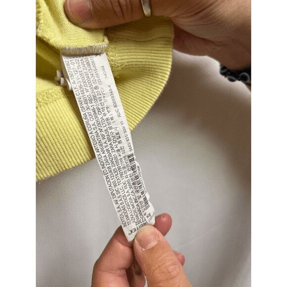 Zara Girls San Diego USA Sleeveless Cropped Top Yellow Size 10 - Picture 7 of 10